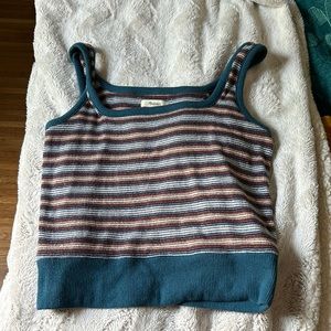 Madewell Medium Striped square tank